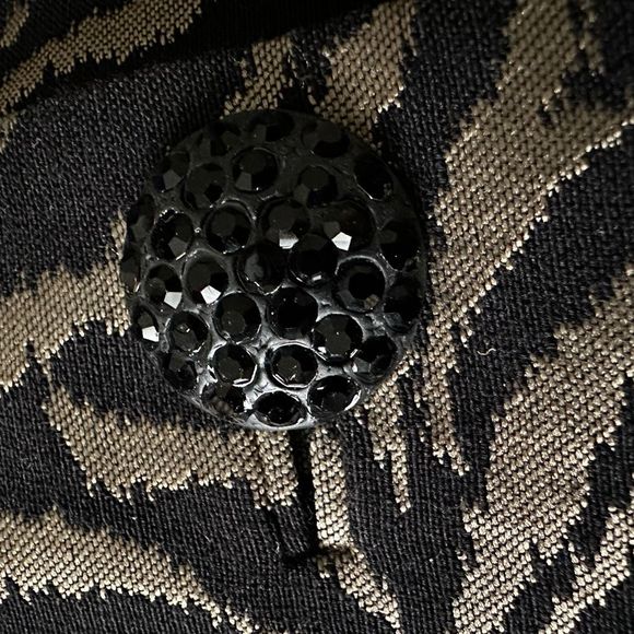 Dana Buchman Jacquard Black Jacket - Picture 6 of 9